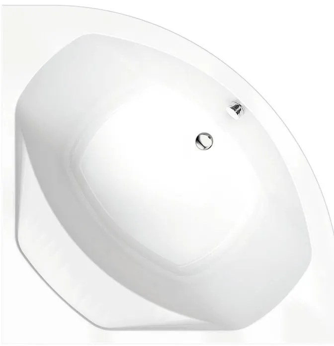 Vasca angolare Tag acrilico bianco 140 x 140 cm