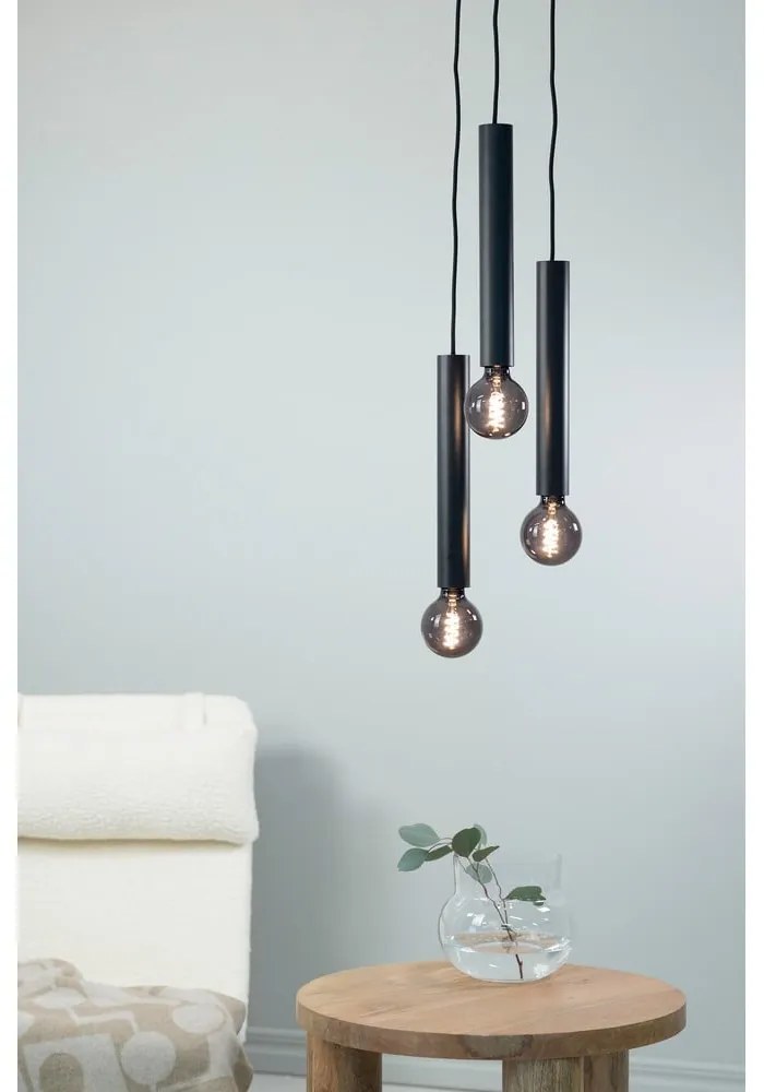 Lampada a sospensione nera con paralume in metallo 25x25 cm Sencillo - Markslöjd