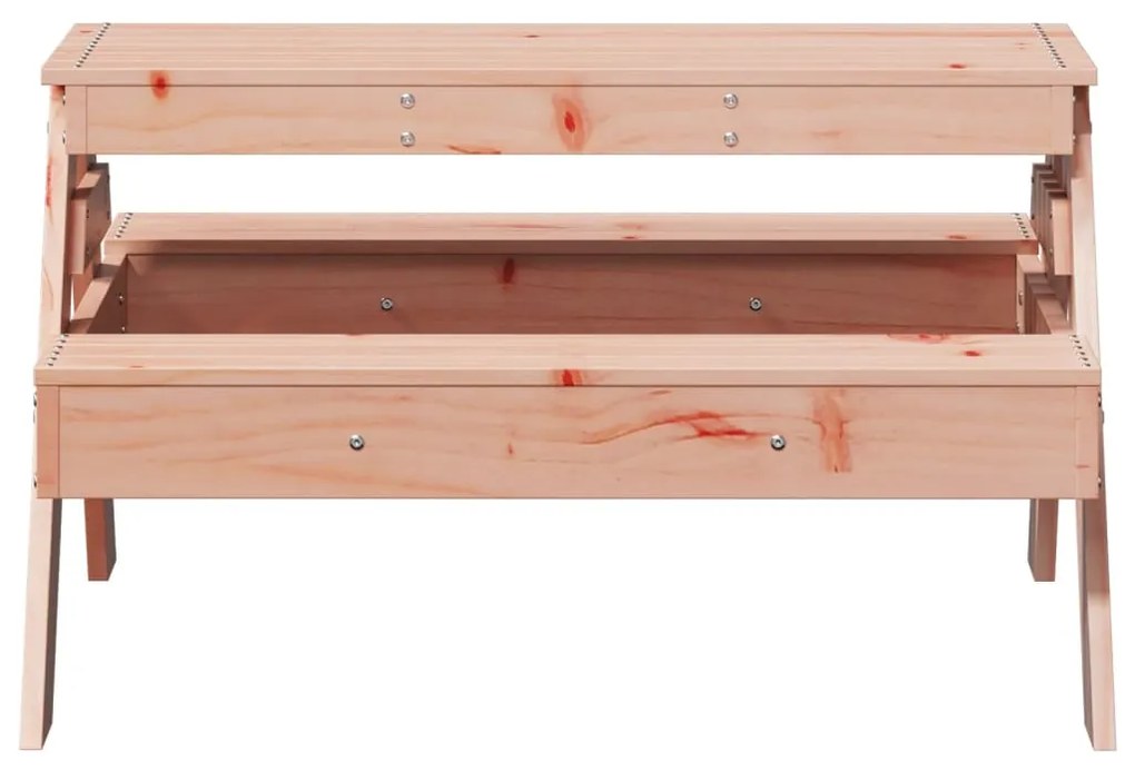 Tavolo da picnic per bambini 88x97x52 cm legno massello douglas