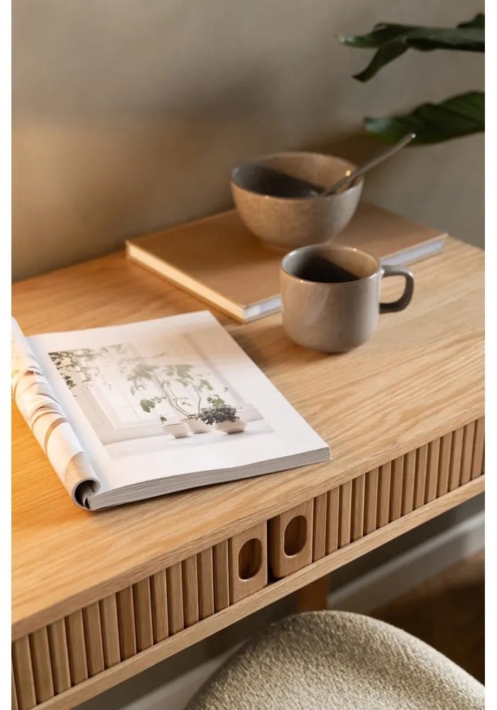 Tavolo da lavoro in rovere 50x100 cm Langley - Actona