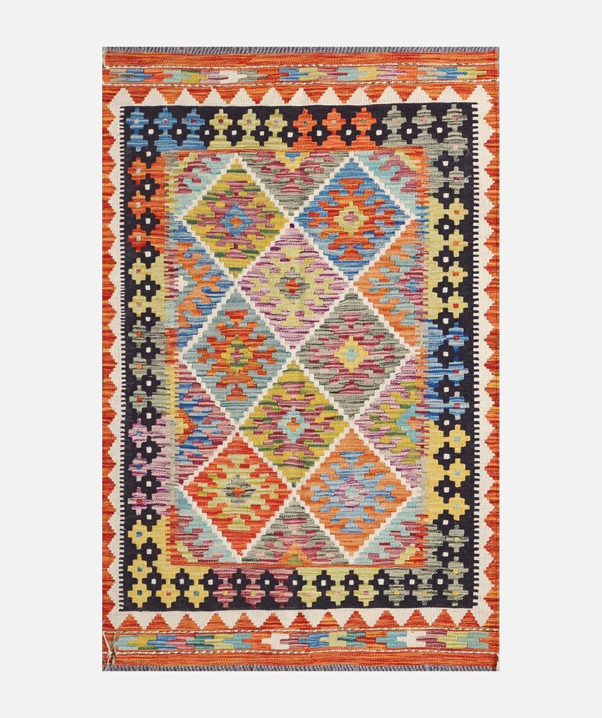 Kilim Tappeto 80 x 130 (Pakistan) Tessuto A Mano