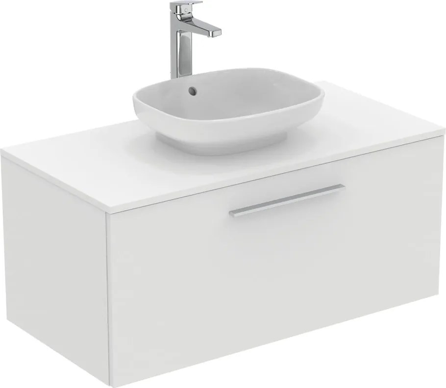 Piano sottolavabo in rovere naturale 60x51 cm i.Life B - Ideal Standard