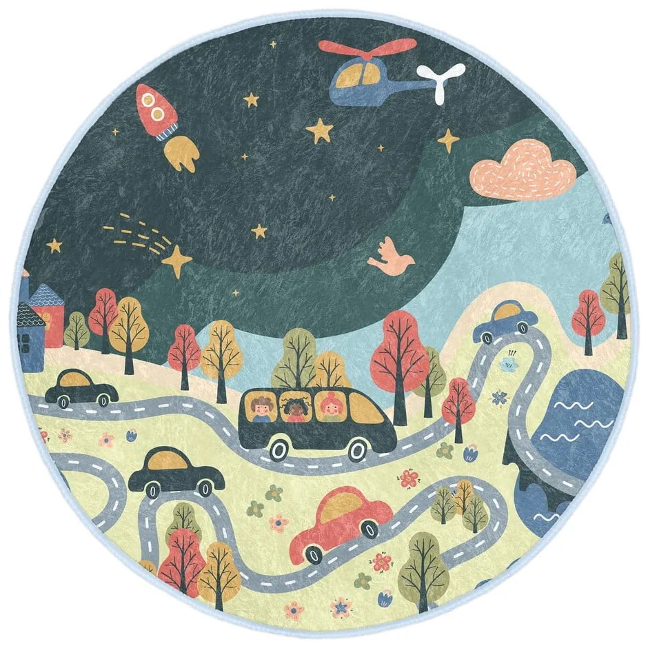 Tappeto per bambini ø 80 cm Comfort - Mila Home