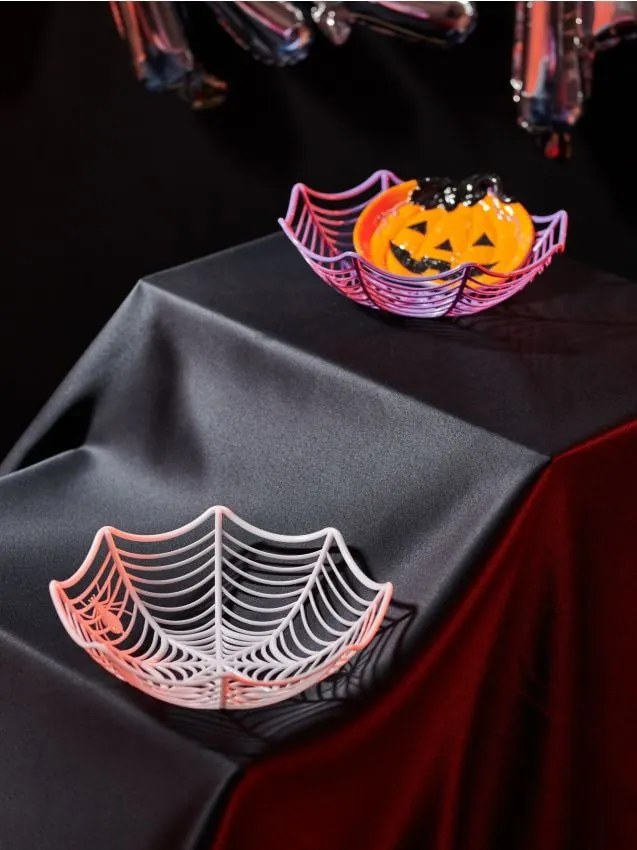 Sinsay - Confezione da 2 vassoi decorativi Halloween - viola