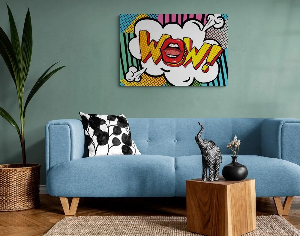 Stampa su tela – In stile pop art - WOW!