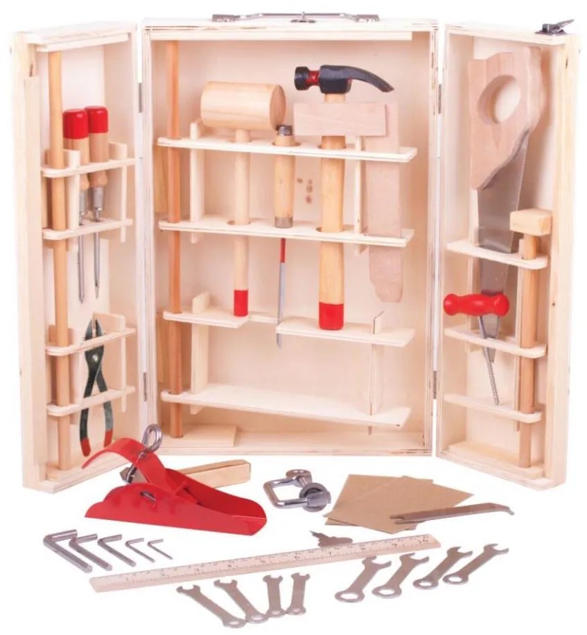 Bigjigs Toys - Scatola attrezzi Junior