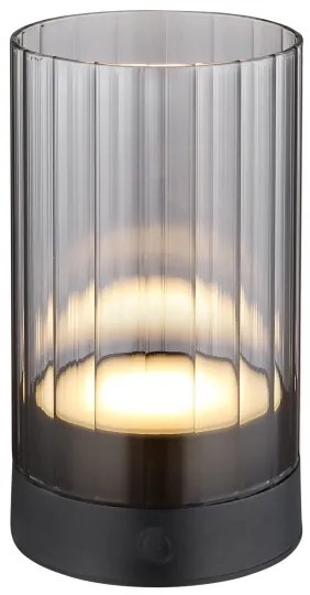 Globo 21012S -Lampada da tavolo LED da esterno PIXY LED/2W/3,7V 2700/4000/6500K IP44 grigio