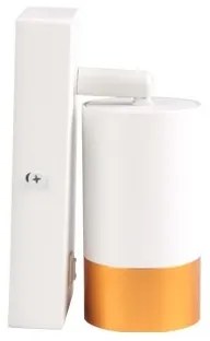Faretto da parete 1xGU10/35W/230V bianco/oro