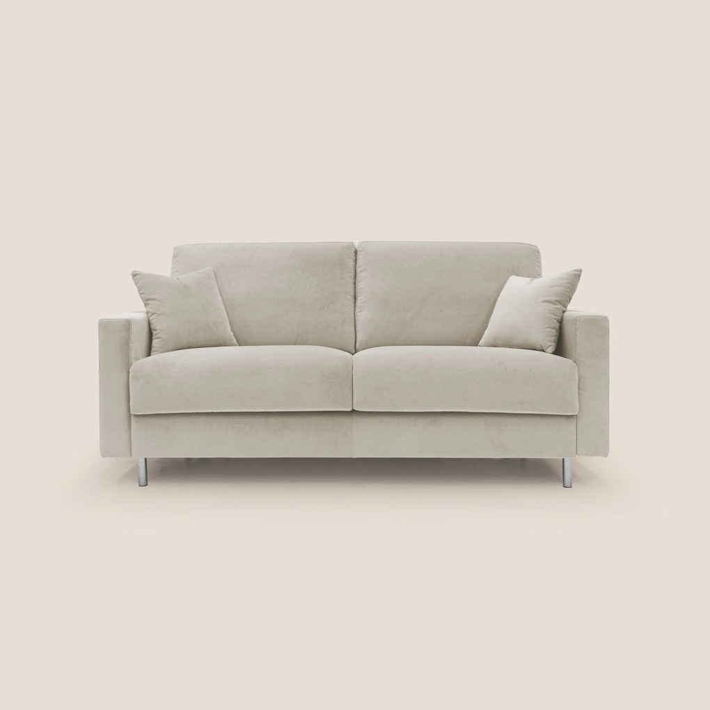 Andromeda divano letto moderno in pregiato velluto LUXURY