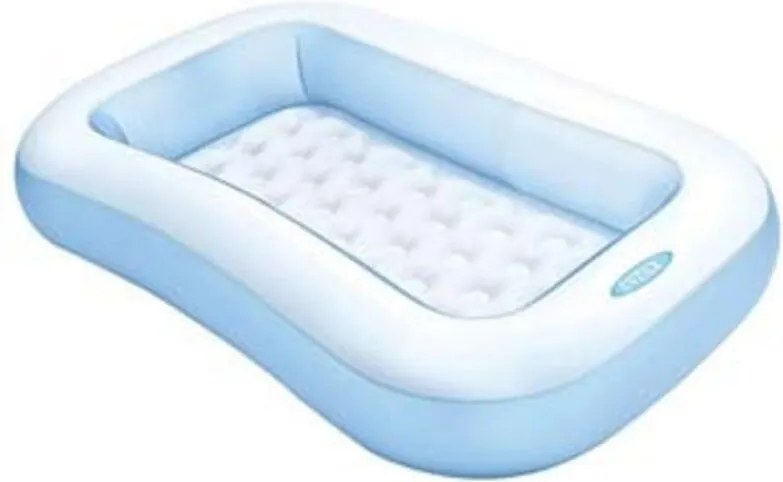 PISCINA GONFIABILE RETTANGOLARE +2 ANNI cm.166x100x28h. peso kg.1,80 (57403) INTEX