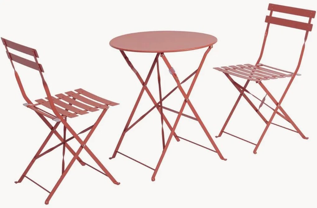 Set salotto da giardino pieghevole Austin, set da 3