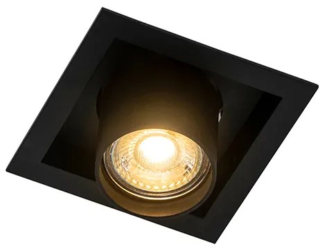 Faretto da incasso moderno nero orientabile - Roof