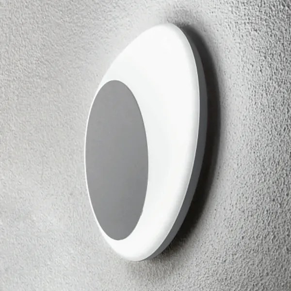 Applique 17x5 cm SHELL in alluminio Silver