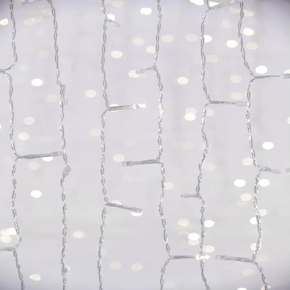 Tenda LED per esterni CURTAIN 480xLED/8,4W/230V 3x3 m IP44 luce bianca fredda