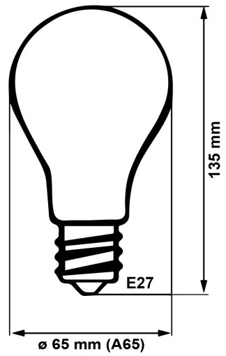 Lampadina LED E27/18W/230V 4200K