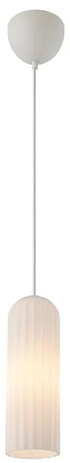 Nordlux - Lampada a sospensione con cavo MIELLA 1xE27/25W/230V bianco