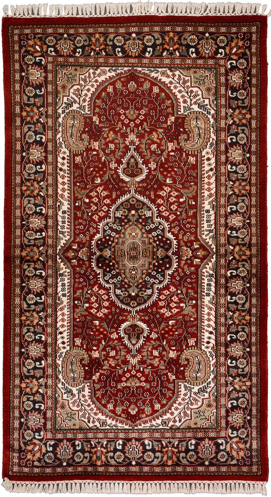 Agra Tappeto orientale 170x100 Rosa (Indian) Annodato A Mano