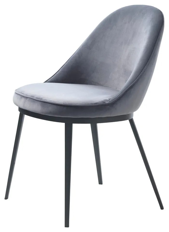 Sedia da pranzo grigia Gain - Unique Furniture