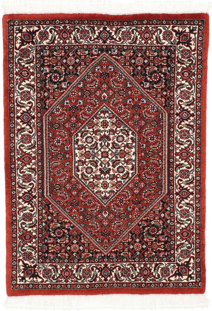 Bidjar Tappeto 90x70 (Iran) Annodato A Mano