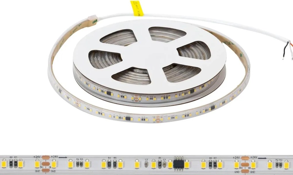 Striscia LED Digitale 24V 12W/m RUNNING Professionale IP65 - 5 metri