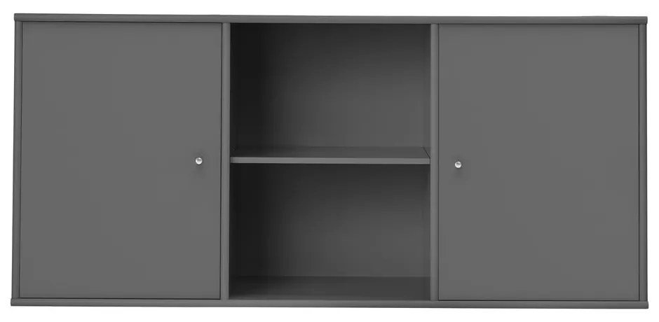 Cassettiera bassa antracite a sospensione 133x61 cm Mistral - Hammel Furniture