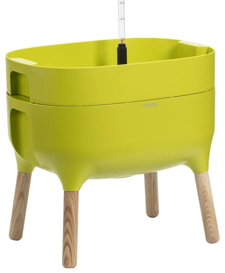 Vaso per coltivazione in plastica con sistema di auto-irrigazione Urbalive – Plastia