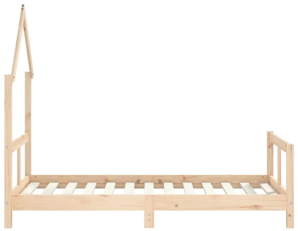 Giroletto per bambini 80x160 cm in legno massello di pino