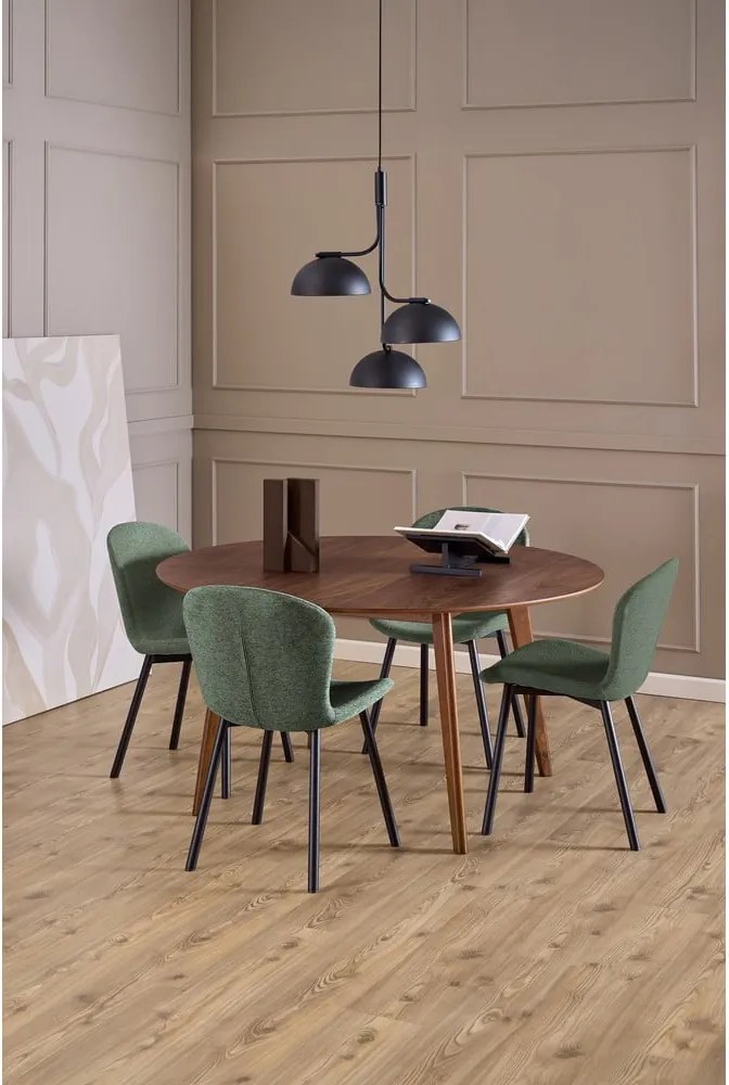 Sedia da pranzo verde scuro Esra – Actona