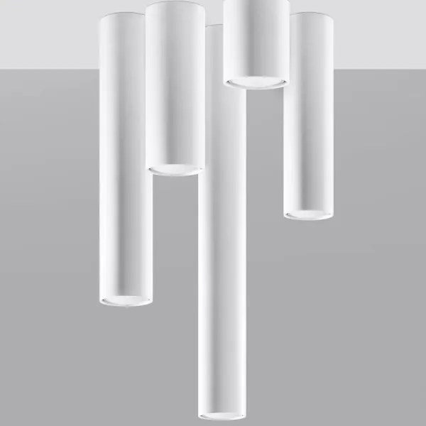 Sollux SL.0998 - Faretto LAGOS 1xGU10/10W/230V 40 cm bianco