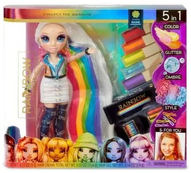 Playset Rainbow Hair Studio Rainbow High 569329E7C 5 in 1 (30 cm)