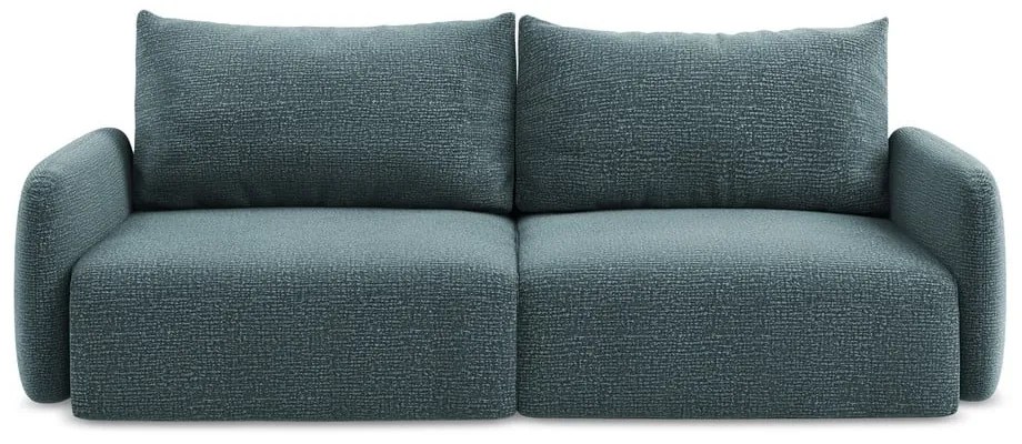 Divano turchese allungabile/con contenitore 238 cm Kalena – Makamii