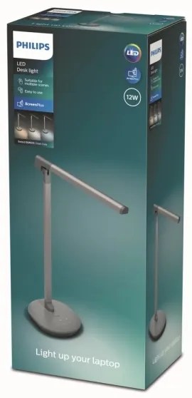 Philips-LED Lampada da tavolo touch dimmerabile SWORD LED/12W/230V 2700/4000/6500K