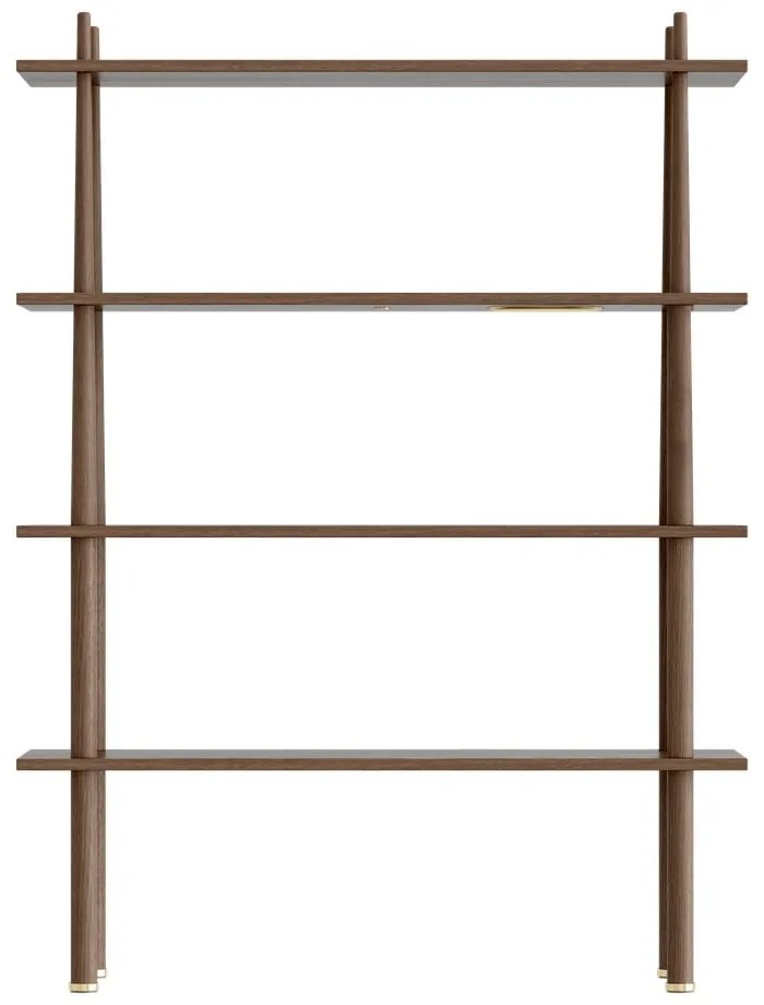 Scaffale modulare marrone in rovere 110x148 cm Stories - UMAGE