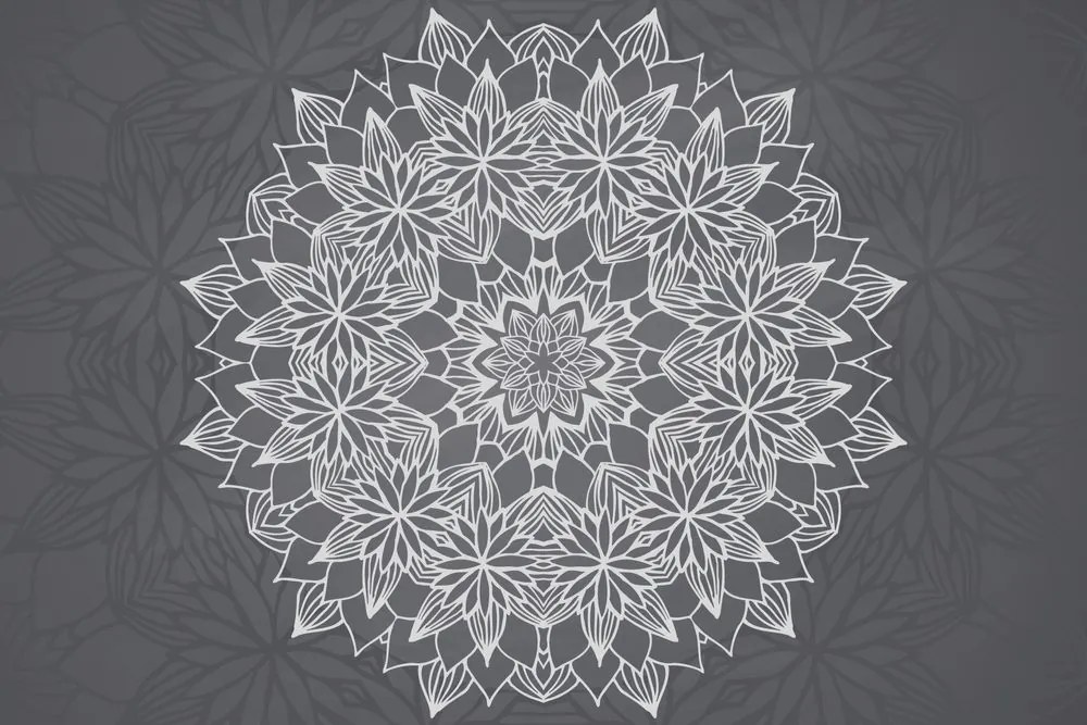 Carta da parati – Mandala con motivo primaverile