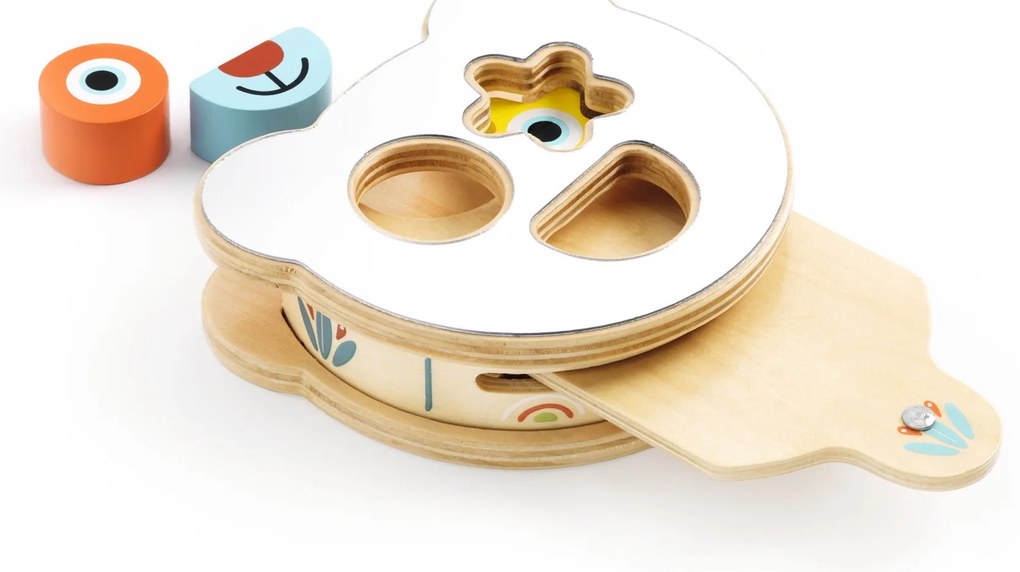 Gioco di smistamento con specchio - Orsetto