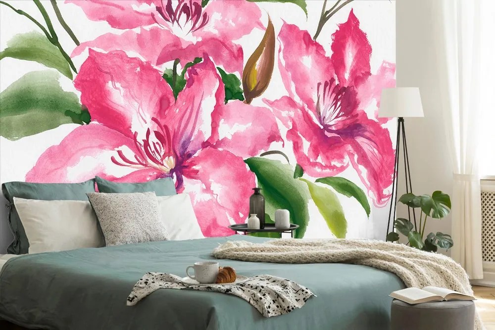 Carta da parati – Fiori splendidi