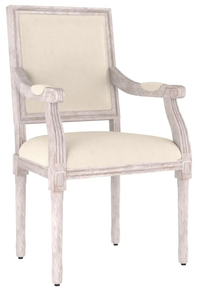 Poltrona Beige 54x59x99 cm Lino