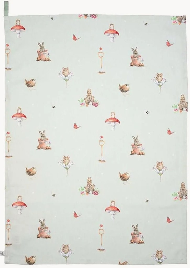 Strofinaccio in cotone Garden Friends