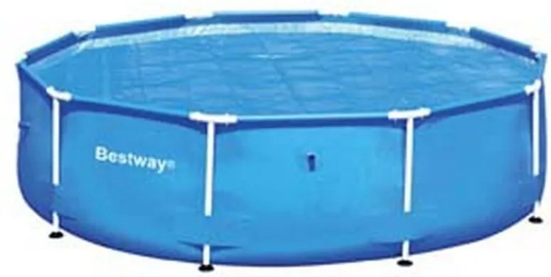 1PZ telo termico copertura piscine tonde "steel frame" cm350 piscine