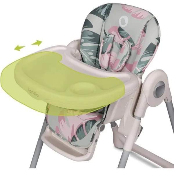 Lionelo - Seggiolina da pranzo per bambini ZANNA beige