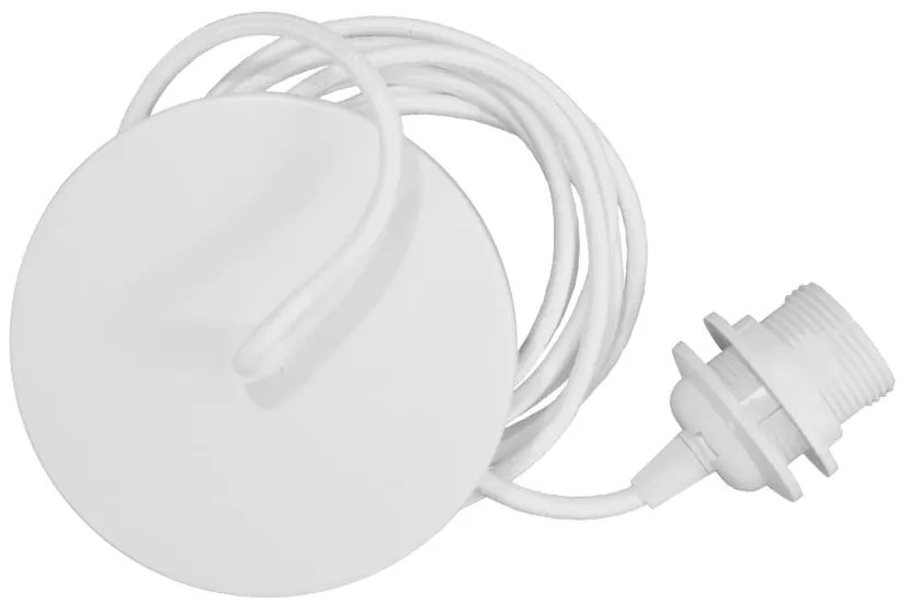 Cavo di sospensione bianco per apparecchi di illuminazione, lunghezza 210 cm Rosette - UMAGE