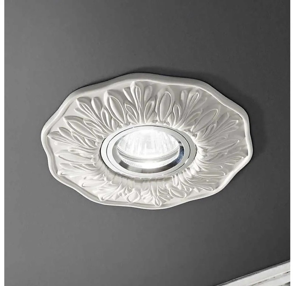 Ideal Lux - Lampada da incasso 1xGU10/50W/230V bianco