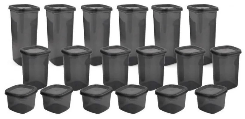 Dózy v sadě 18 ks na sypké potraviny Fresco – Hermia