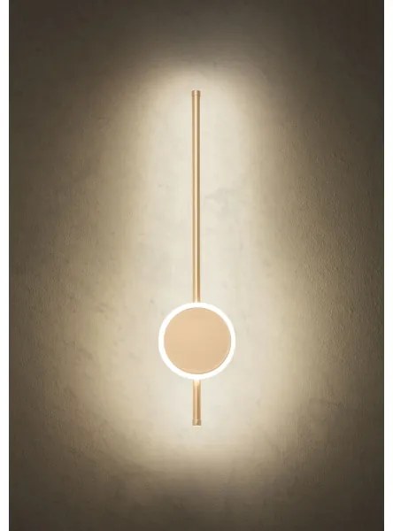 Redo 01-2700 - Applique a LED DIAZ LED/18W/230V CRI 90 oro