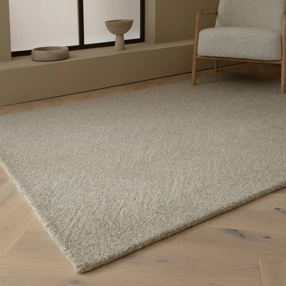 Tappeto crema tessuto a mano con lana 120x170 cm Theodore Chevron - Asiatic Carpets