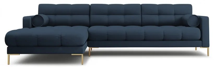 Divano angolare blu (angolo sinistro) Bali - Cosmopolitan Design