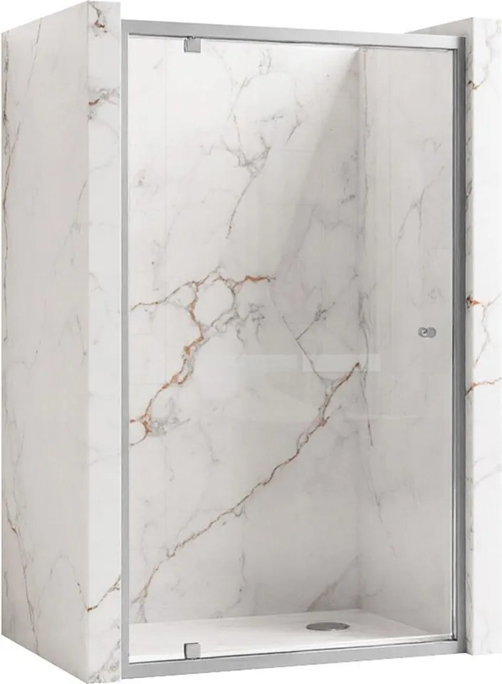 Porta doccia Rea Primo Swing 80 Chrome