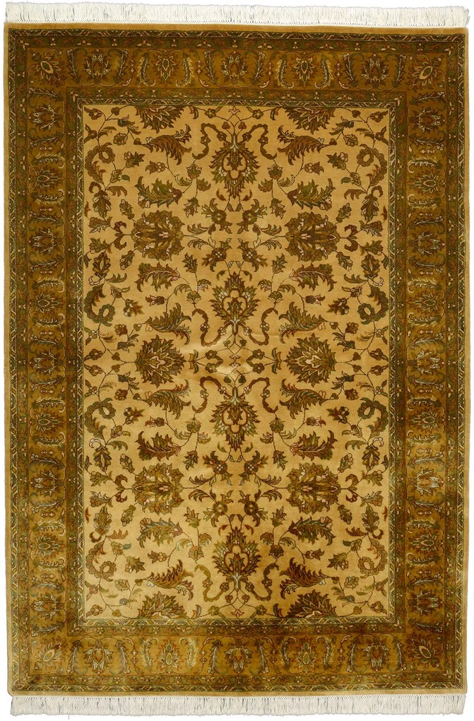 Tabriz Tappeto orientale 250 x 170 Marrone (Indian) Annodato A Mano