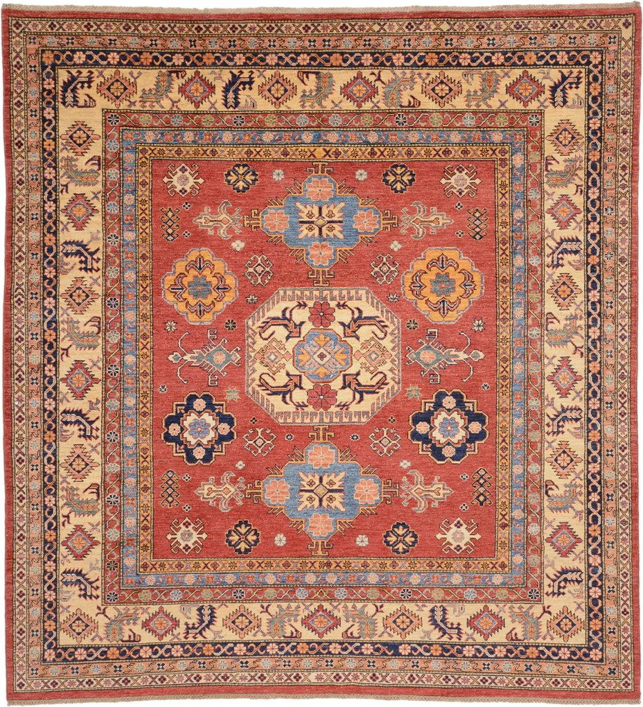 Kazak Tappeto 250 x 270 (Pakistan) Annodato A Mano