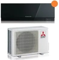 Climatizzatore Condizionatore Mitsubishi Electric Inverter Kirigamine ZEN R-32 Black 12000 btu MSZ-EF35VGKB Nero Wi-Fi Integrato -(Novit)